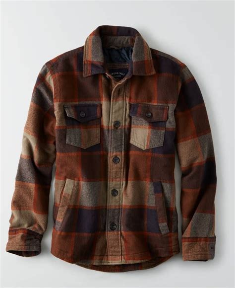 american eagle flannel jacket.